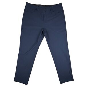 Ministry of Supply Kinetic Twill Pants Mens 38X30 Blue Primeflex Chino